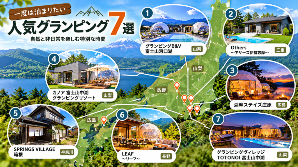タイトルは「予約前に確認したい7つのポイント」。
チェック項目は、次の7つです。
- 宿泊定員
- ベッド・寝具の数
- 食事スペース
- トイレ・浴室
- 食材の持ち込み条件
- 追加料金
- キャンセル条件